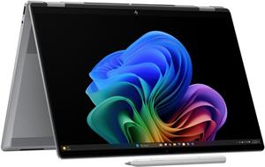 HP OmniBook X Flip AI 16-ar0004nc, strieborný
