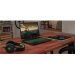 HP Pavilion Gaming 400, herné slúchadlá, čierno-zelené