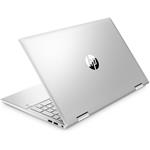 HP Pavilion x360 15-er1012nc, 73R90EA, strieborný