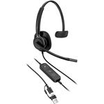HP Poly Mission 415 Monaural USB Wired Headset Classic