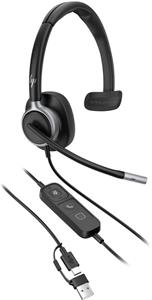 HP Poly Mission 615 Monaural USB Wired Headset