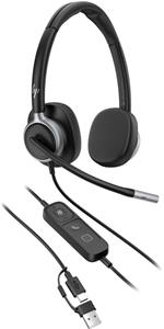 HP Poly Mission 625 Stereo USB Wired Headset