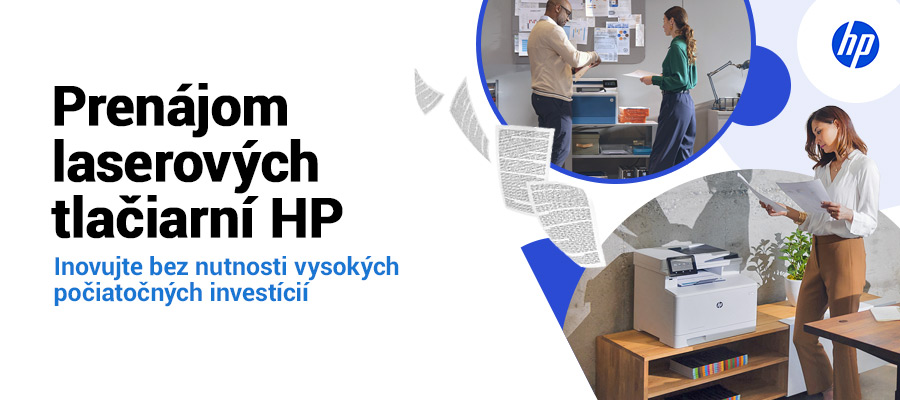 HP prenájom laserových tlačiarní