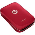 HP Sprocket Photo Printer, červená