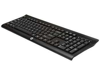 HP Wireless Keyboard K2500, SK, čierna