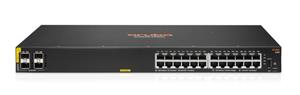 HPE Aruba Networking CX 6100 24G Class4 PoE 4SFP+ 370W Switch