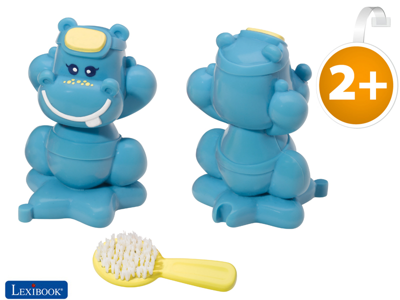 Hračka LEXIBOOK Bath Toys IT016 Yaye Cleaning Toys - Hippopotamus
