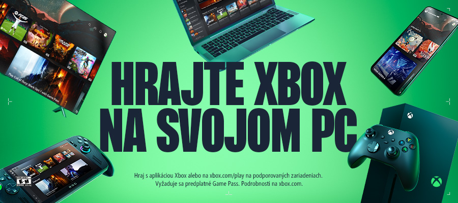 Hrajte Xbox na svojom PC