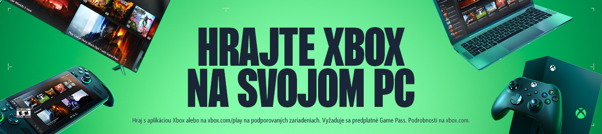 Hrajte Xbox na svojom PC