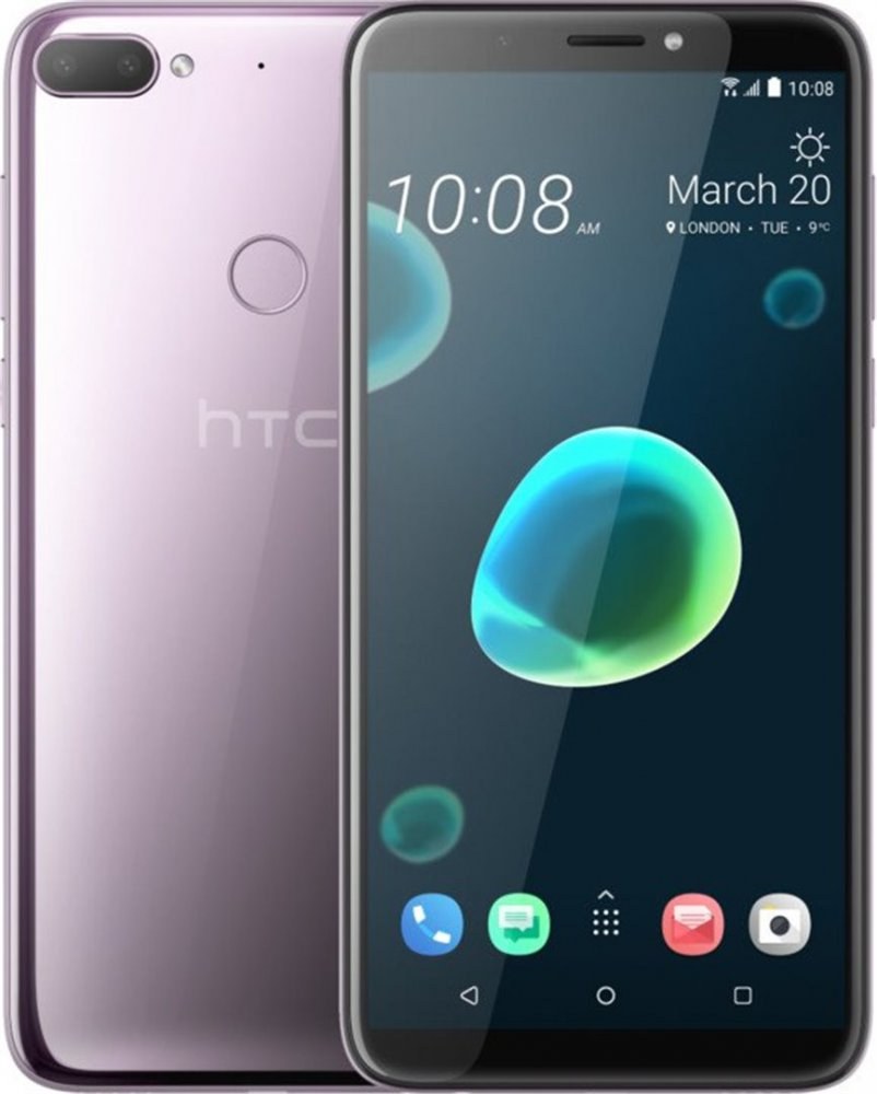 HTC Desire 12 Plus Dual SIM, strieborný