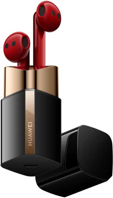 Huawei Freebuds Lipstick, bezdrôtové slúchadlá, červené