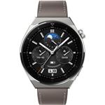 Huawei Watch GT3 Pro 46mm, šedá koža