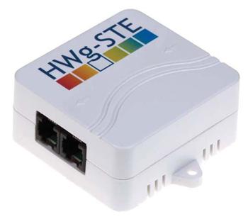 HWg-STE, Ethernet teploměr / vlhkoměr napájený přes PoE, web rozhraní, alarm přes Email