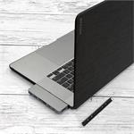 Hyper DUO 7v2 MacBook Pro Hub USB-C, sivý