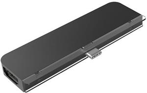 HyperDrive 6-in-1 USB-C Hub pro iPad Pro, sivý