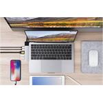 HyperDrive NET Hub for USB-C pre MacBook Pro, sivý