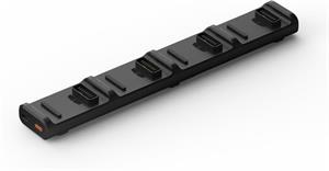 Hypershell 4-portový nabíjací HUB, 65W, čierny