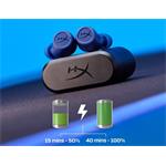 HyperX Cirro Buds Pro, bezdrôtové slúchadlá, modré