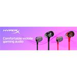 HyperX Cloud Earbuds II, slúchadlá, červené