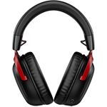 HyperX Cloud III Wireless, bezdrôtové slúchadlá, červené