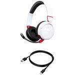 HyperX Cloud Mini Wireless Gaming Headset, biele