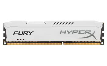 HyperX Fury, DDR3, DIMM, 1333 MHz, 4 GB, CL9, biela