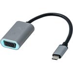 i-tec adaptér, USB-C - VGA, 60Hz, strieborný