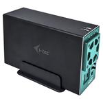 i-Tec externý box pre HDD MYSAFE/ 2x 3,5" SATA/ USB 3.0/USB 3.1(C)/ šedý