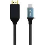 i-Tec kábel USB-C na HDMI M/M, prepojovací, 2,0m