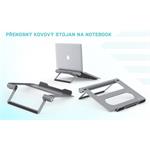 i-Tec Metal Cooling Pad pre notebooky do 15.6” + USB-C Docking Station, Power Delivery 100 W, (rozbalené)