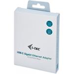 i-Tec metal gigabit ethernet sieťový adaptér, USB-C 3.1