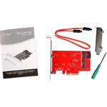 i-Tec PCI-E 2x M.2 Card (PCI-E/SATA)