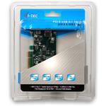 i-Tec PCI-E USB 3.1 Gen.2 10 Gbps Card USB-A & USB-C Port, sieťová karta
