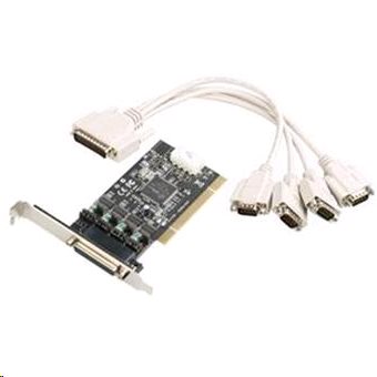 i-tec PCI POS Card 4x Powered RS232 DC 5/12V