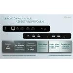 i-Tec Universal dokovacia stanica Dual 4K Display, Power Delivery 85W