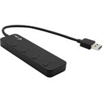 i-Tec USB 3.0 Metal HUB 4 s jednotlivými spínačmi zapnutia a vypnutia