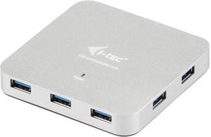 i-Tec USB 3.0 Metal, nabíjací hub so 7 Portami