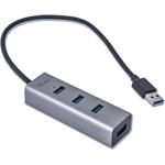 i-Tec USB 3.0 Metal pasivní 4 portový HUB