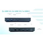 i-Tec USB 3.0/USB-C/TB, 3x Video Docking Station Power Delivery 65W