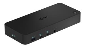 i-Tec USB 3.0 / USB-C / Thunderbolt, 3x 4K Docking Station, Power Delivery 100W