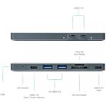 i-Tec USB-C 3.1 Metal Docking Station for Apple MacBook Pro + Power Delivery