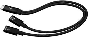 i-tec USB-C Cable Splitter, Audio/Data, Power Delivery 100W