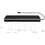 i-tec USB-C Flat Docking Station with Power Delivery 60W + Universal Charger 60W