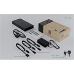 i-Tec USB-C KVM dokovacia stanica, Dual Display, 2x Power Delivery, 1x 92W/2x 65W