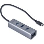 i-Tec USB-C Metal 4-port HUB 4x USB 3.0 pasívny