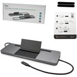 i-Tec USB-C metal ergonomic 4K 3x Display Docking Station + Power Delivery 85W
