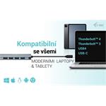 i-Tec USB-C Metal Nano 2x HDMI dokovacia stanica, PD 100 W + Charger 112 W