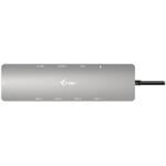 i-Tec USB-C Metal Nano 2x HDMI dokovacia stanica, PD 100W + nabíjačka 100W