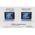 i-Tec USB-C Metal Nano 3x Display Dock, 2x HDMI 1x USB-C video, Power Delivery 140W