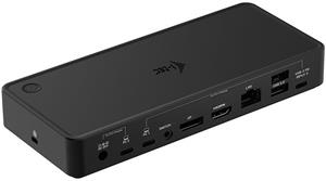 I-Tec USB-C/Thunderbolt KVM Docking station, Dual Display, PD 65/100W, (rozbalené)